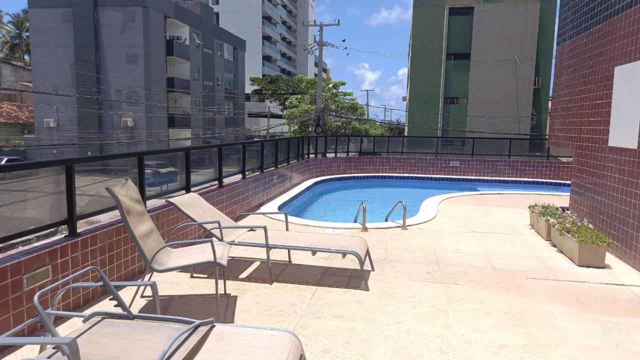 Apartamento A Beira-Mar Com Piscina Apartamento Maceió Exterior foto
